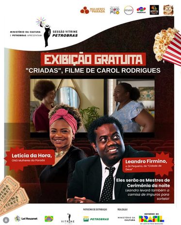 Cartaz da exibição gratuita de Criadas